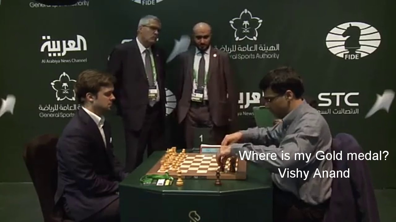 Tiger of Madras...Vishy Anand World Rapid Chess Championship Winning Moment....