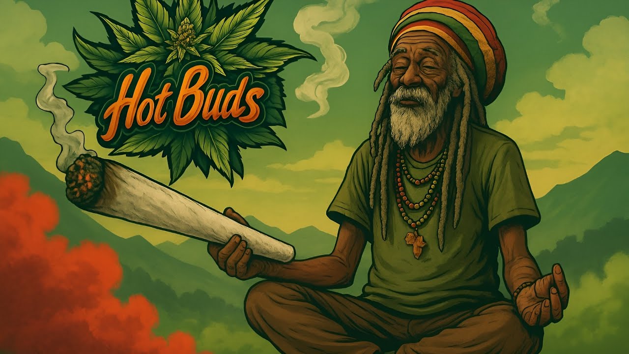 🌴 Deep Roots & Dub – Reggae Smoke Meditation Mix
