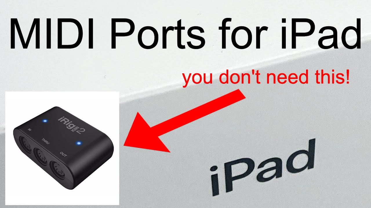 How to give your iPad MIDI Ports
