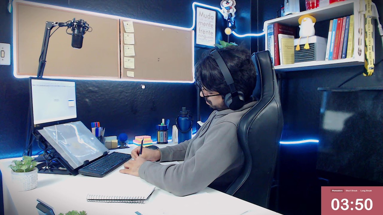 2H - STUDY WITH ME LIVE 🔴 | No Breaks | #14 Residência  Médica | 🎧 Foco Absoluto [PT/EN]