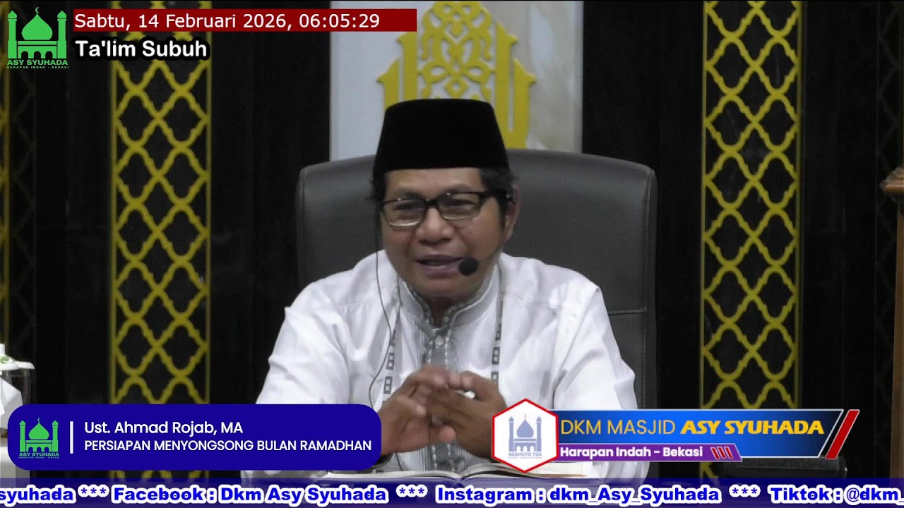 Ustadz. Ahmad Rojab, MA
