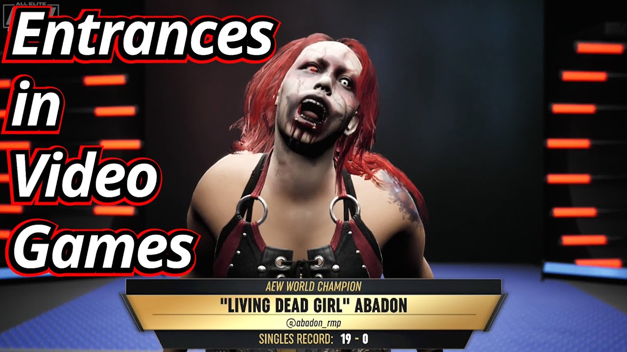 Entrances in Wrestling Video Games || TWK Reviews 144