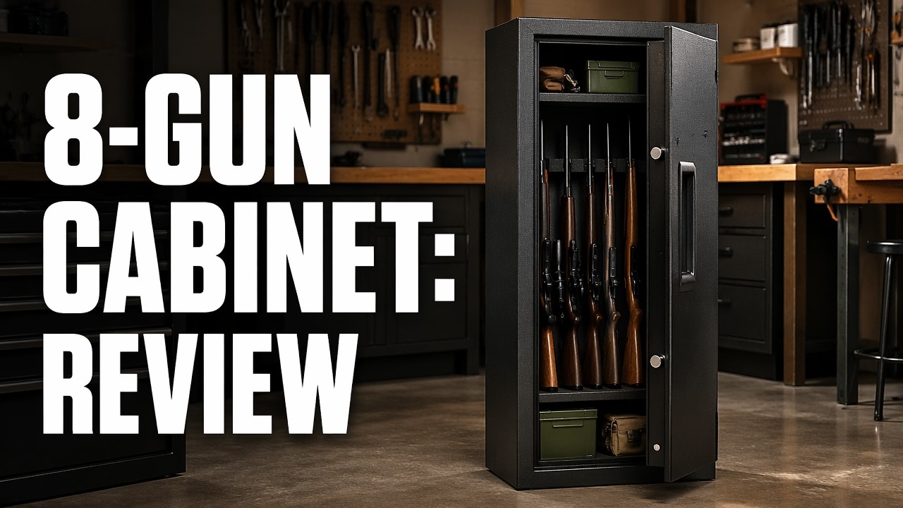 Stack-On GCB-908 8-Gun Rifle Steel Security Cabinet Review