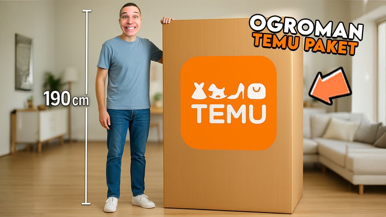 STIGAO MI JE NAJVEĆI TEMU PAKET NA SVETU! 📦😱 | nećete verovati šta je sve bilo unutra