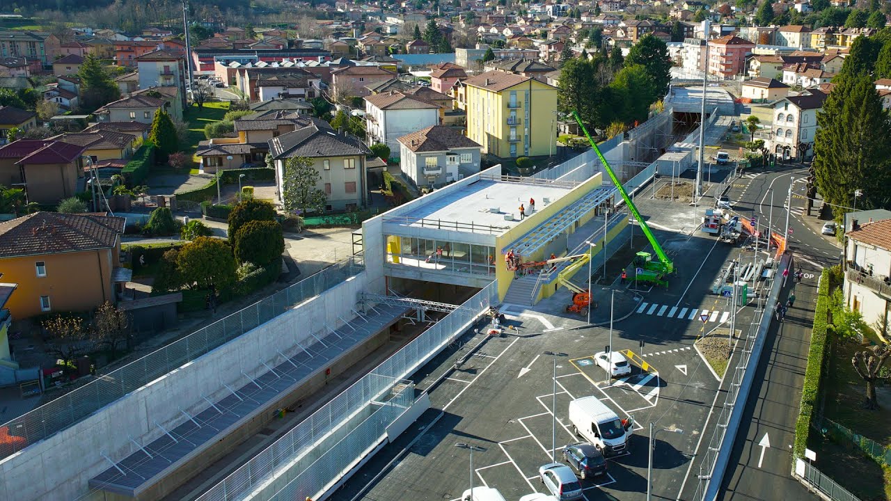 Arcisate-Stabio Line | Railway Station Construction | Costruzione stazioni ferroviarie