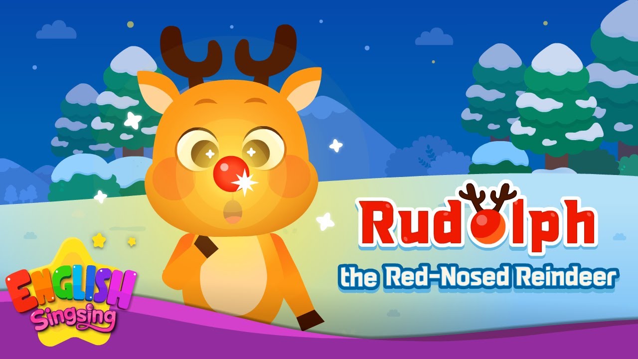 Rudolph the Red Nosed Reindeer [New]  - Special Song - Christmas for kids with Lyrics