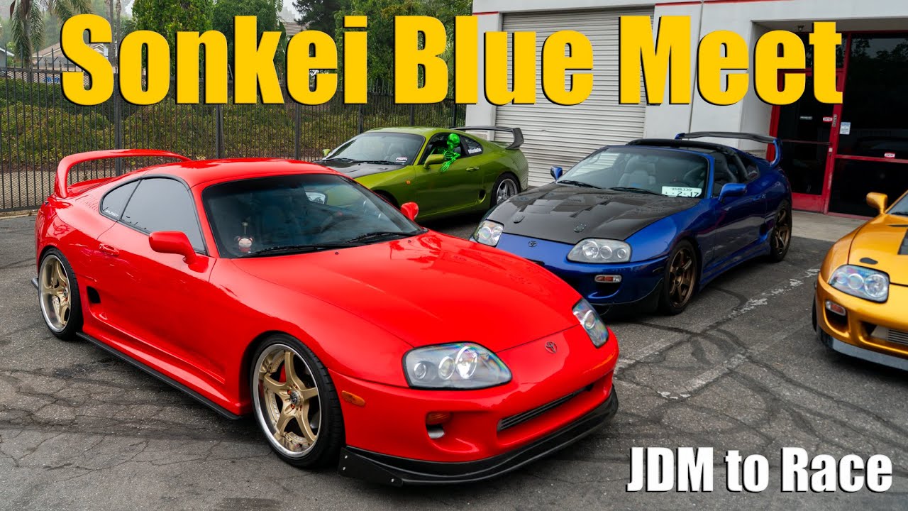 От JDM к гонкам и 1000-сильному веселью | Встреча владельцев Sonkei Blue для автомобильного сообщ...