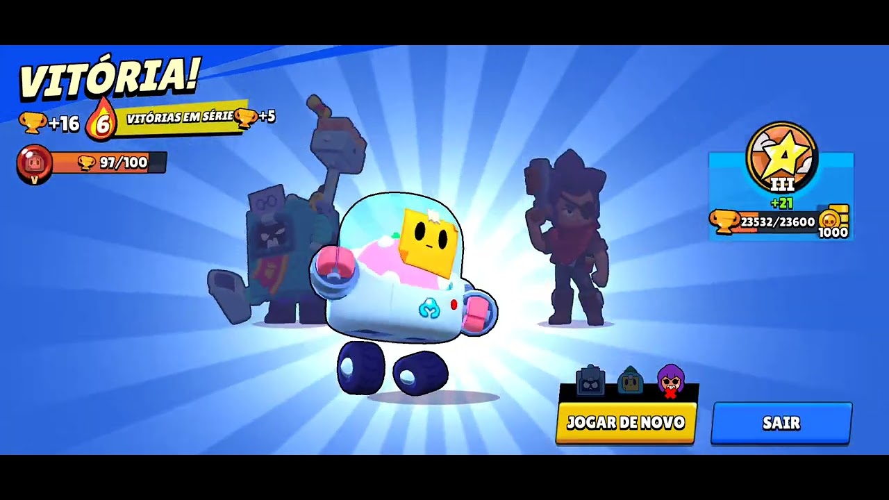 Jogando de Chester e sprout meus novos brawlers