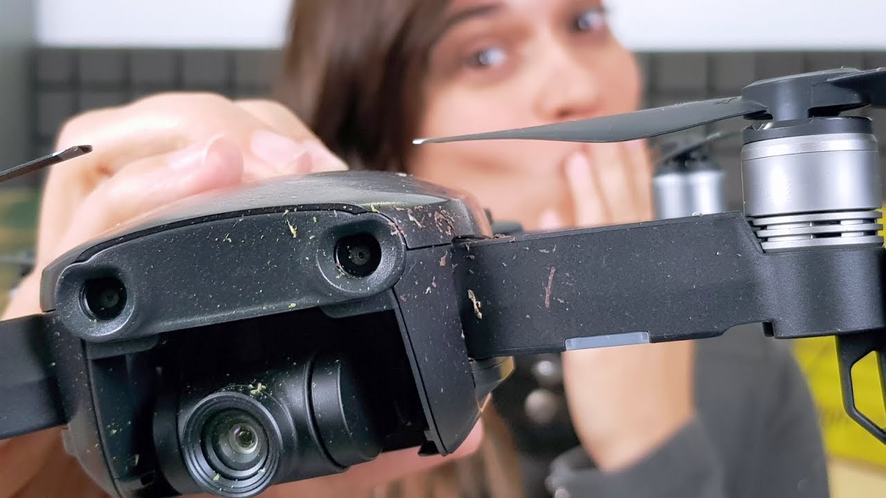 EL DRONE QUE TE PODA LAS PLANTITAS!! Dji Mavic Air