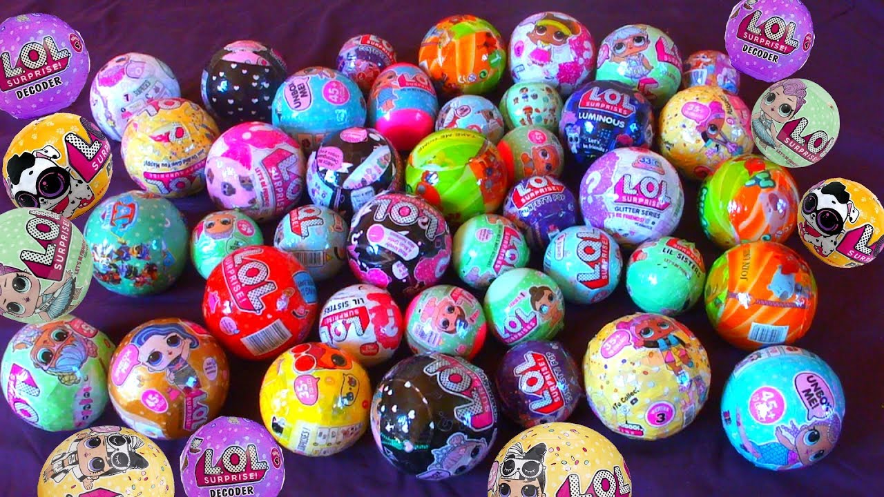 40 LOL Surprise unpacking ДЕКОДЕР BLACK LoLoL Мимимишки PETS 40 РАЗНЫХ ЛОЛ ШАР ПОДДЕЛКА Fake LOL