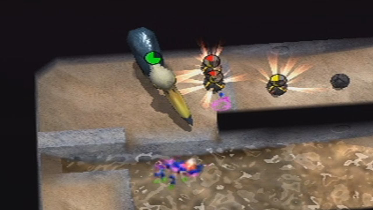 Pikmin 2 - Clutch Snagret Fight