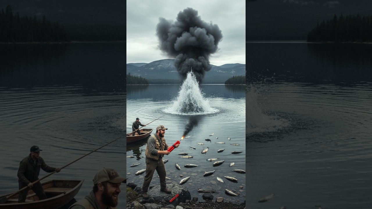 Fishing with dynamite