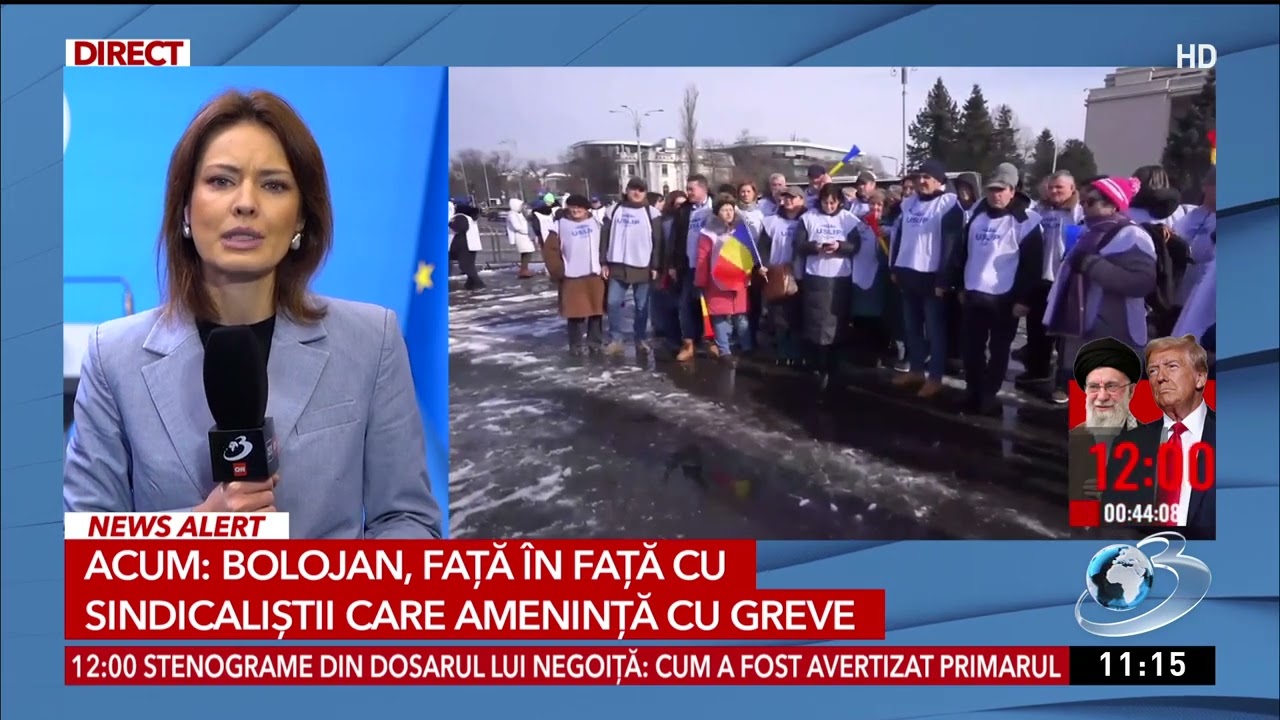 Bolojan, față în față cu sindicaliștii care amenință cu greve