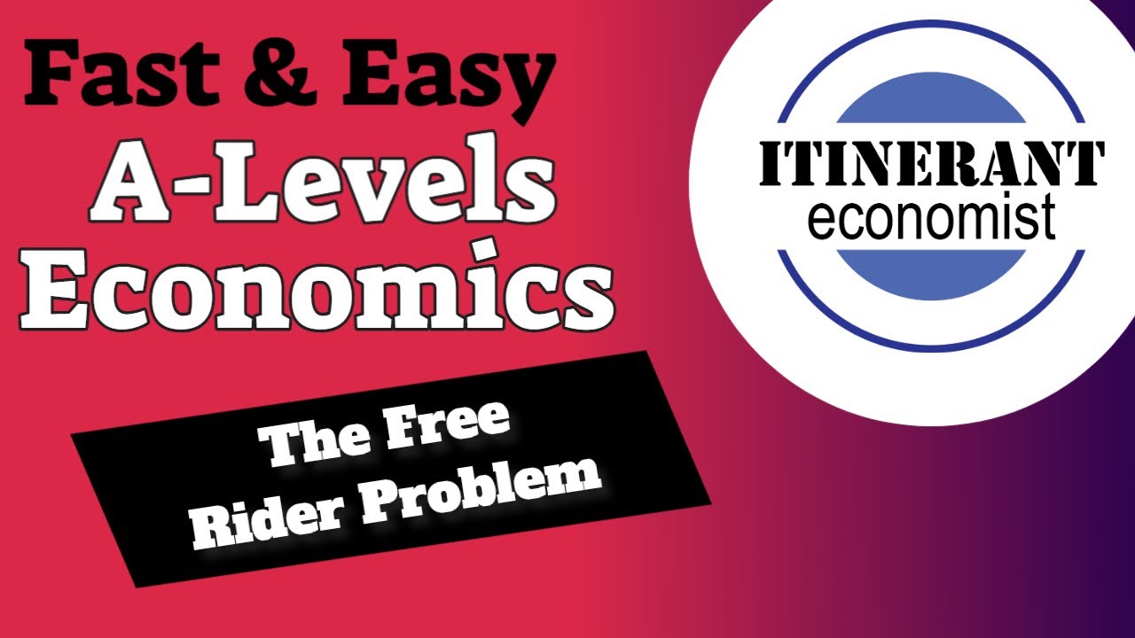 A Level economics - Free rider problem