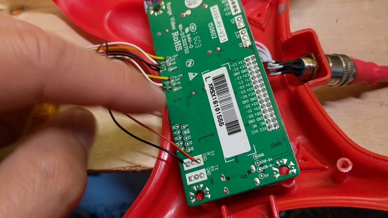 Headplay FPV goggles DVR wiring tutorial