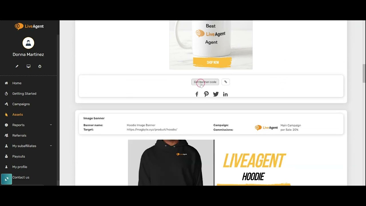 Affiliate Control Panel Tour