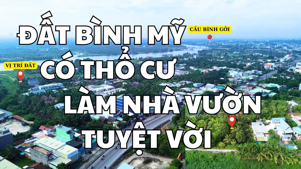 Đất Vườn Bình Mỹ | 1/ Hà Duy Phiên, Tuyệt Vời Để Làm Nhà Vườn Nghỉ Dưỡng| nhà đất phan hảo củ chi