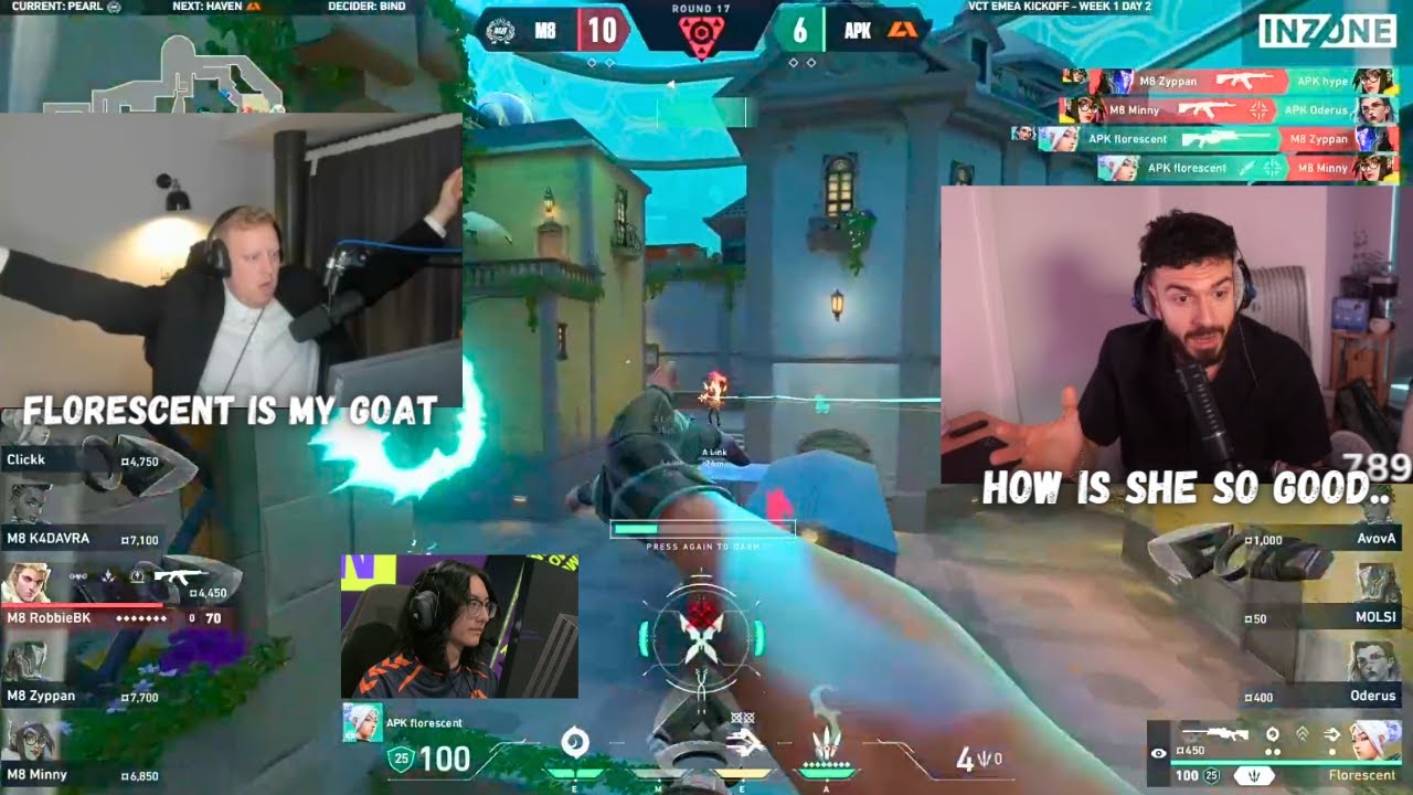 Tarik & Ardiis Reacts To Florescent's INSANE Debut Performance - VCT