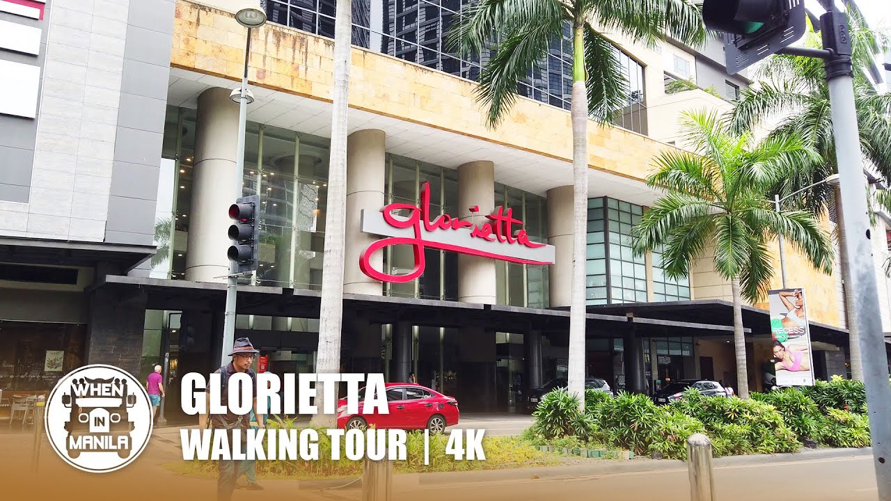 Glorietta Walking Tour | Ayala Malls | Ayala Center, Makati City, Philippines | 4K