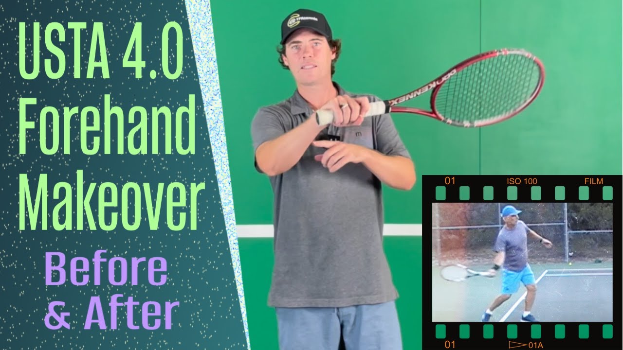 USTA 4.0 Forehand Makeover: Before & After Transformation