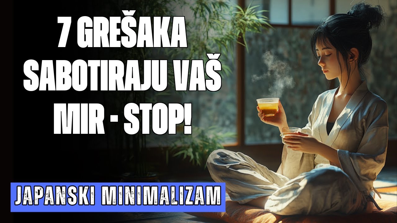 7 GREŠAKA U ORGANIZACIJI KOJE SABOTIRAJU VAŠ MENTALNI MIR  JAPANSKA METODA
