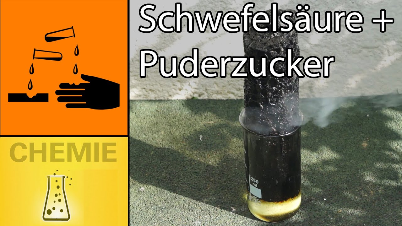 Schwefels&auml;ure vs. Puderzucker