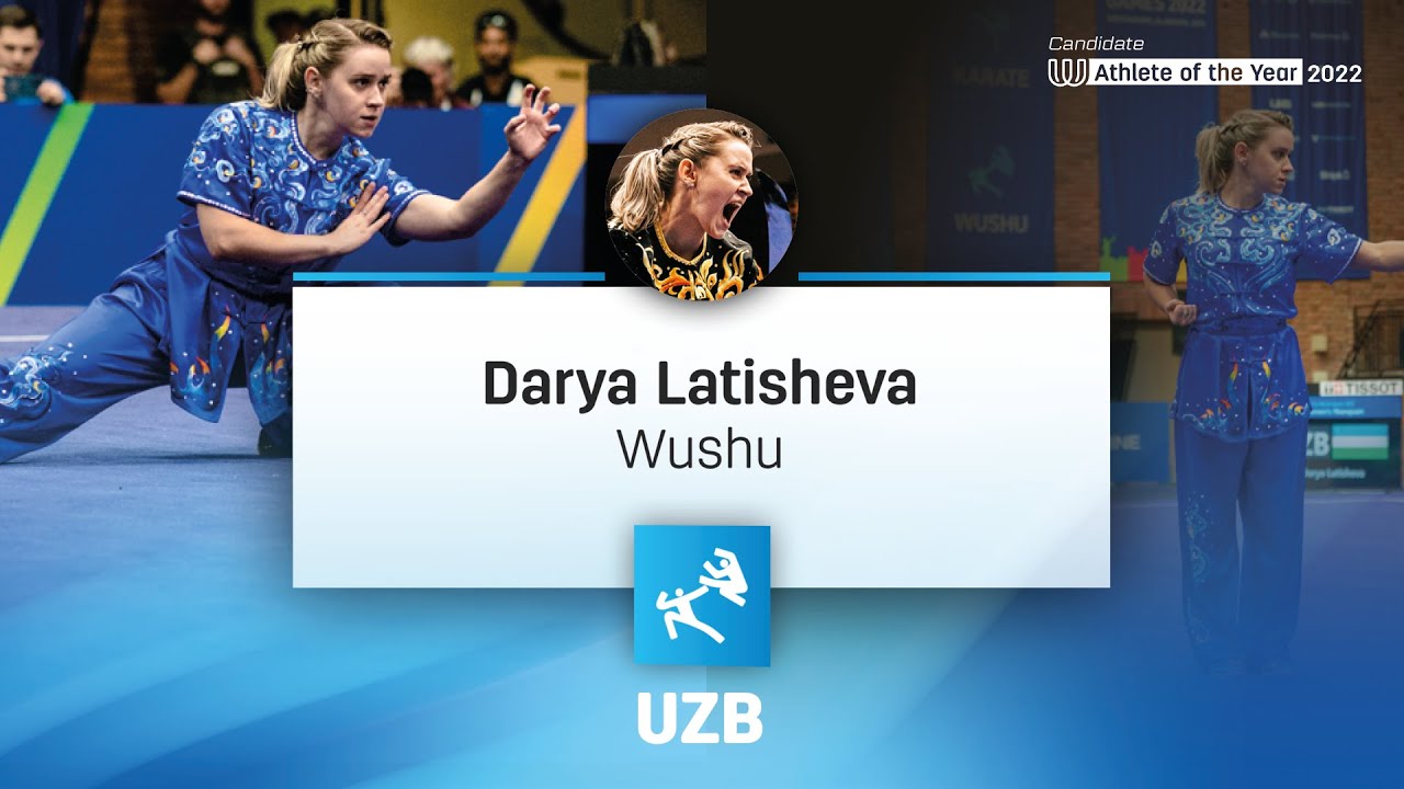 The World Games Athlete of the Year 2022 - Wushu - Darya Latisheva