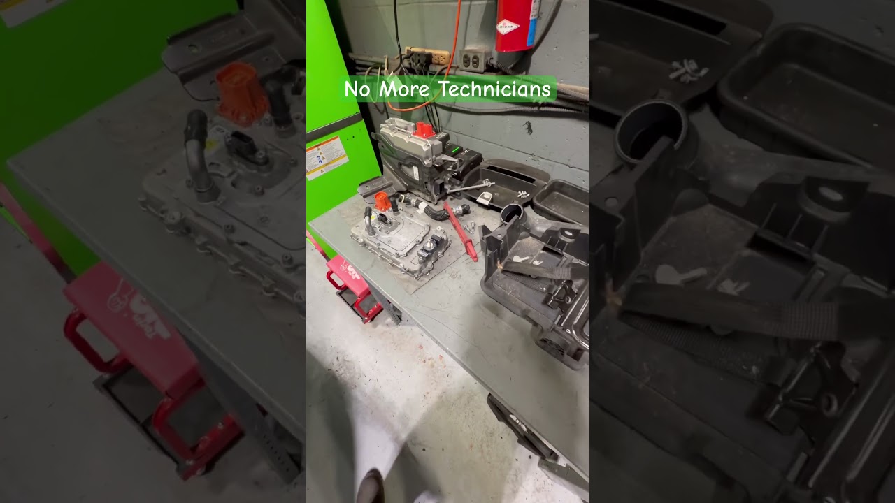Technician Shortage💀#automobile #mechanic #funny #ford #car #automotive #shorts #repair #dealer
