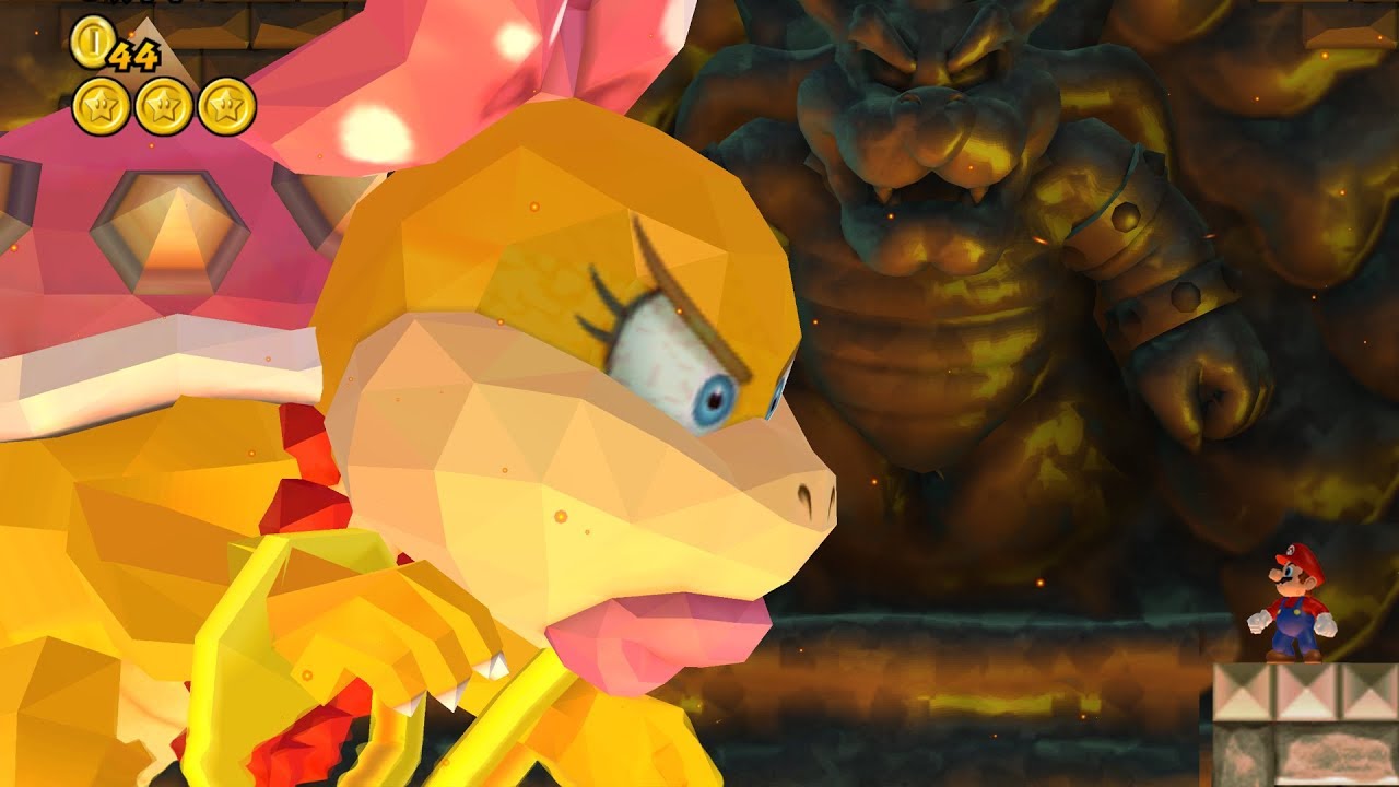 Bowser's Daughter in New Super Mario Bros. Wii