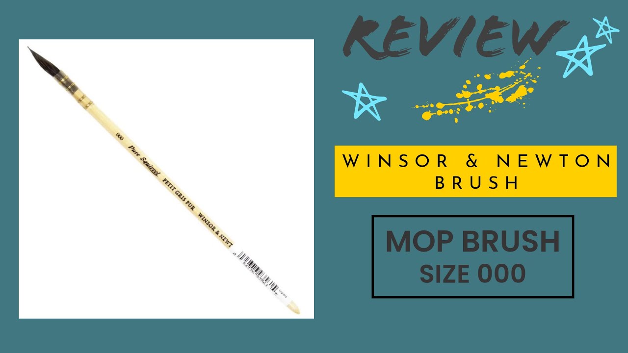 [REVIEW] Winsor & Newton Mop Brush Size 000