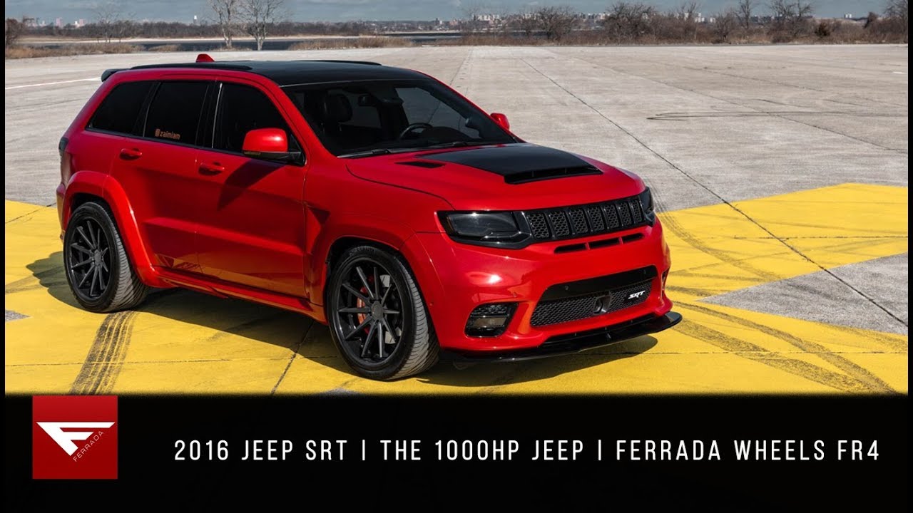 2016 Jeep SRT | The 1000HP Jeep | Ferrada Wheels FR4