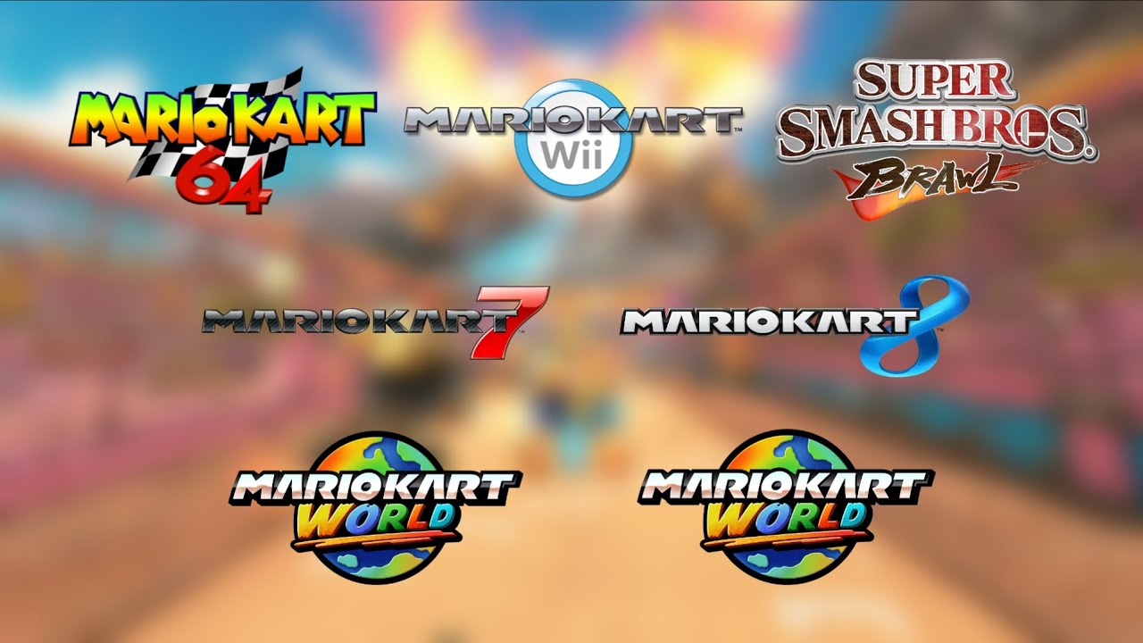 Mario/Luigi/Royal Raceway / Wario Stadium (Mario Kart 64) Mashup
