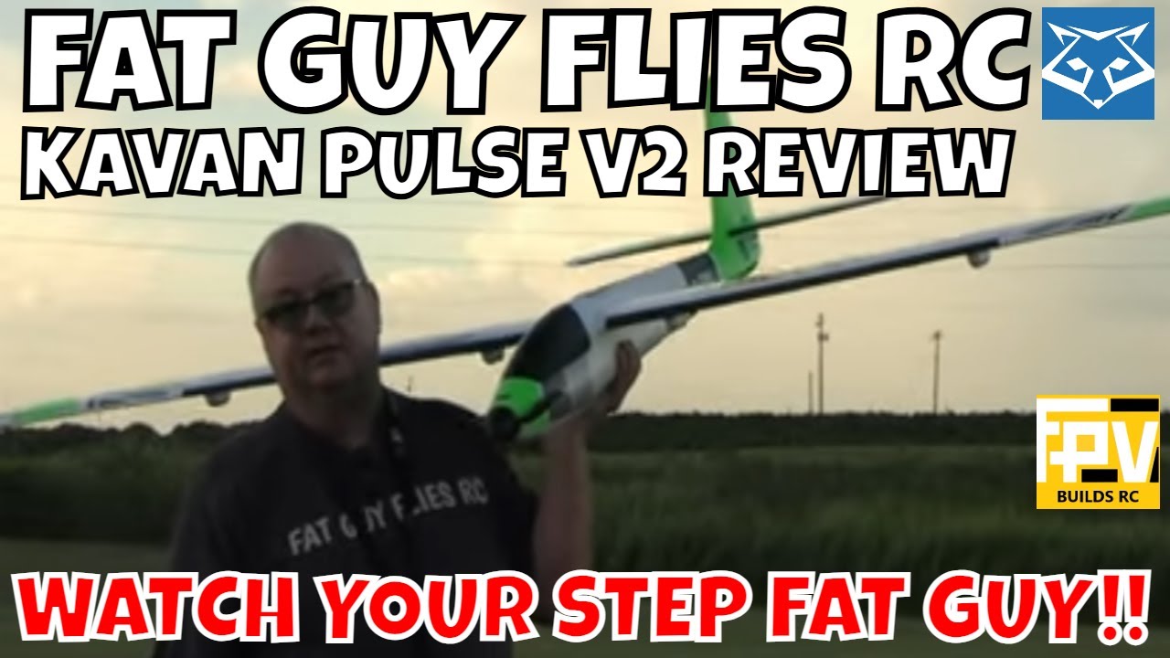 KAVAN PULSE 2200 V2 AND DANGEROUS VISITOR by FGFRC #aviation #rcglider