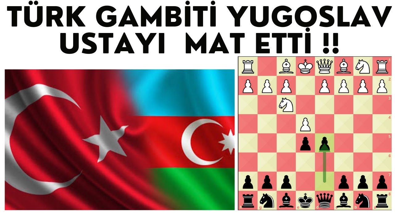 Türk Gambiti - 4  Büyükusta Perişan Oldu!