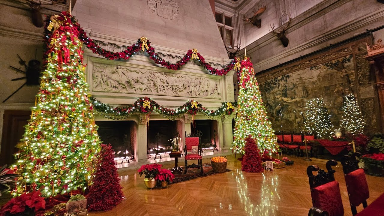 Biltmore Estate, Christmas at Biltmore. Asheville, NC