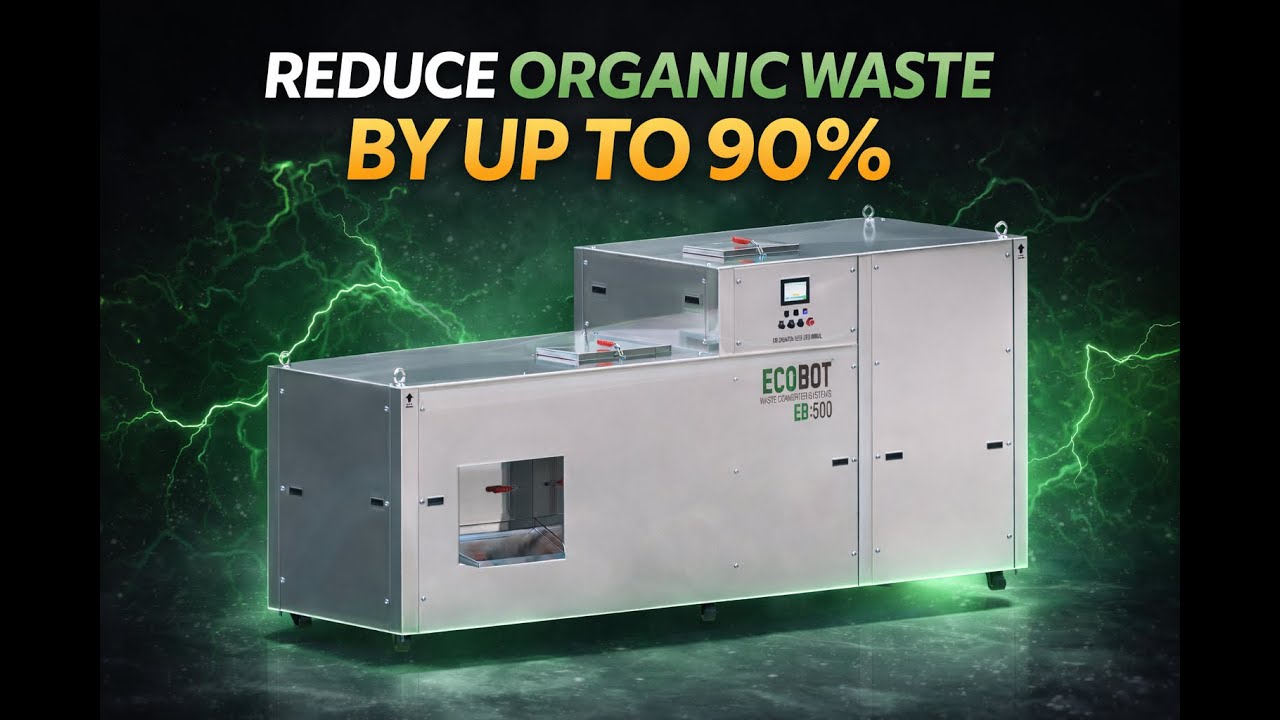 Inside the Ecobot: Fully Automatic Thermo-Mechanical Waste Conversion Technology