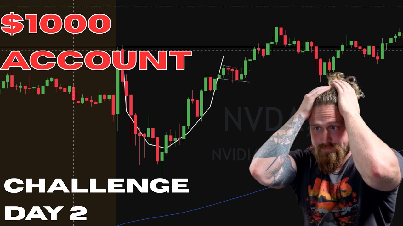 $1000 Account Challenge Day 2 (Red Day)
