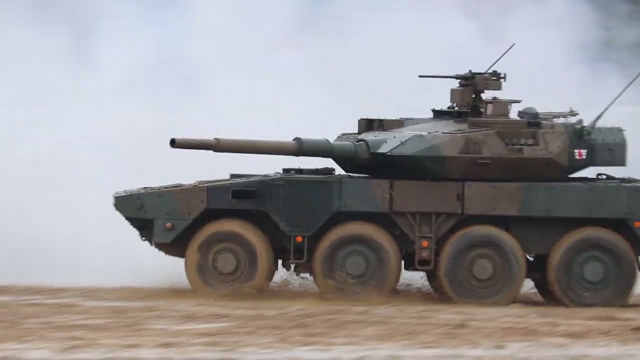 JGSDF Type 16 MCV training (陸上自衛隊の16式機動戦闘車の訓練)