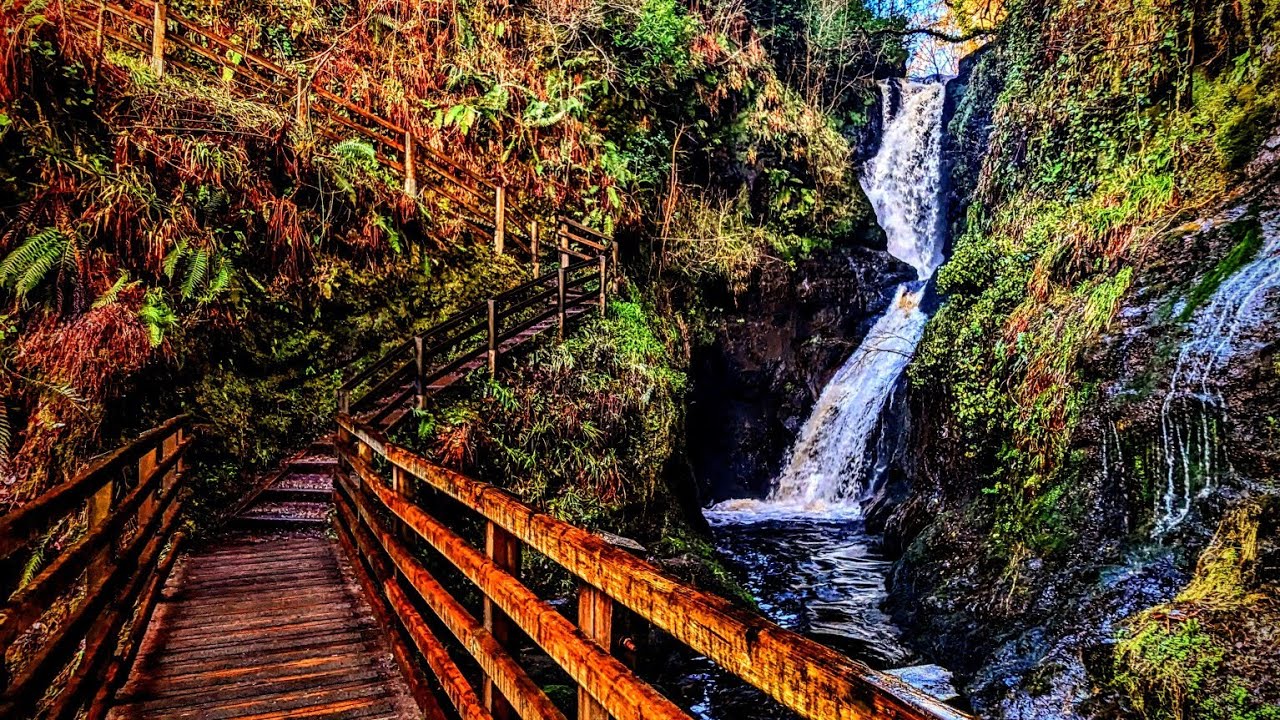 Glenariff Forest Park & Waterfall`s