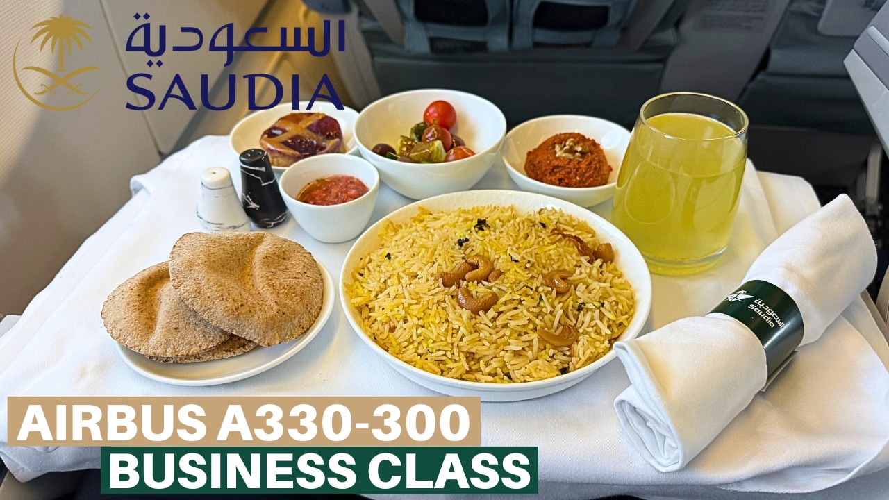 SAUDIA AIRBUS A330-300 (Business Class) | Tunis - Jeddah | Flight Review