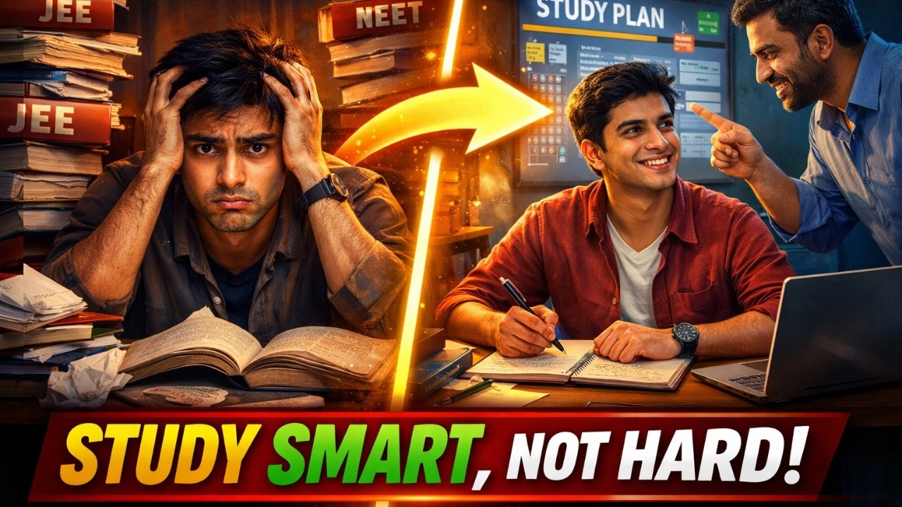 Crack JEE/NEET Smartly 🚀 | Why Hard Work Alone Isn&rsquo;t Enough