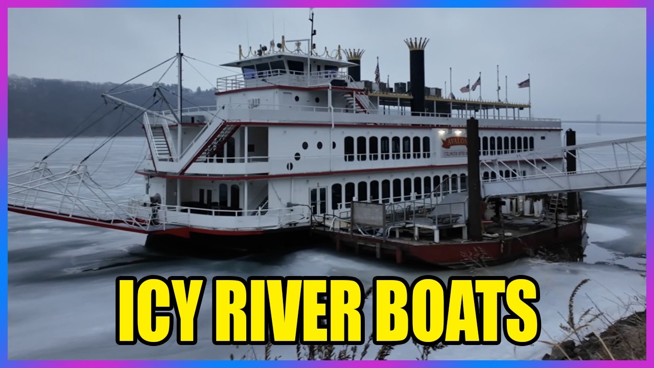 Filming the Stillwater River Boats Before Traveling from Minneapolis to Los Angeles
