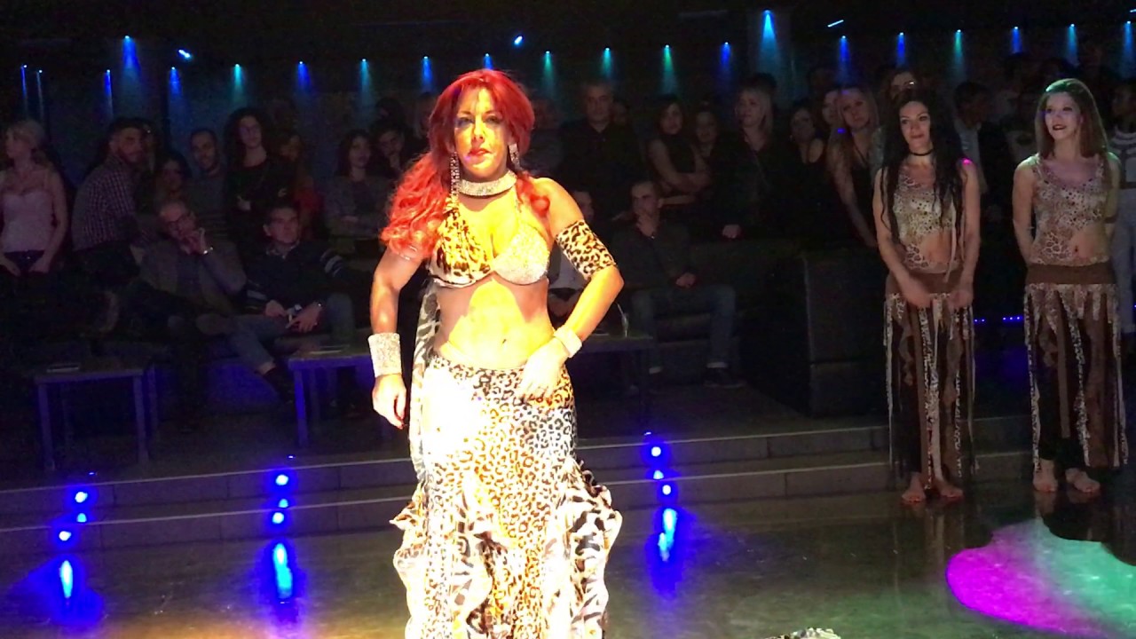Aziza show danza del ventre al GLOBAL Torino 20/01/2017