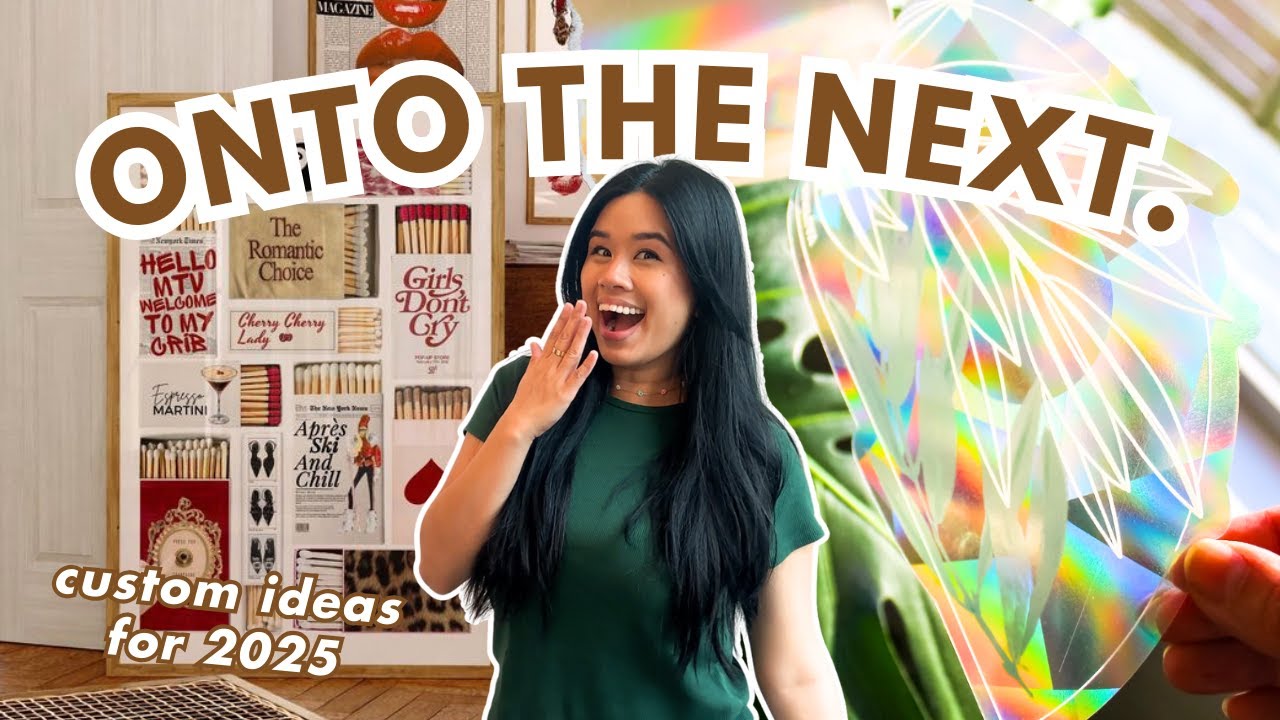 MAKING *SUPER CUSTOM* DIY HOME DECOR (FOR MY NEW HOME!) 🏡 exciting new chapter