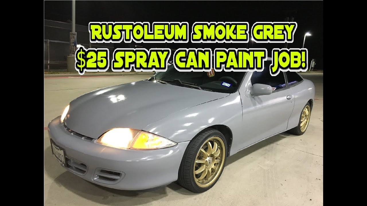 $25 Rustoleum spray can paint job!