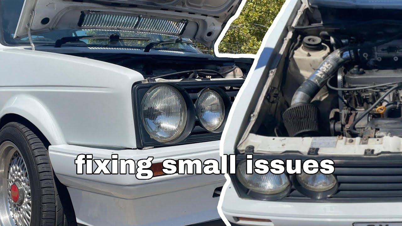 FIXING ALTERNATOR AND WATER LEAK ON THE VW MARK 1