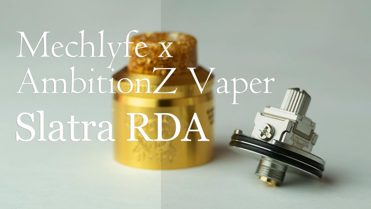 Slatra RDA by Mechlyfe x AmbitionZ Vaper - M's Vape