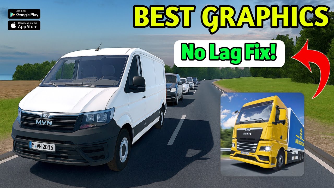 Drive Real Truck Simulator BEST GRAPHICS🎉✅ Settings (No Lag!)
