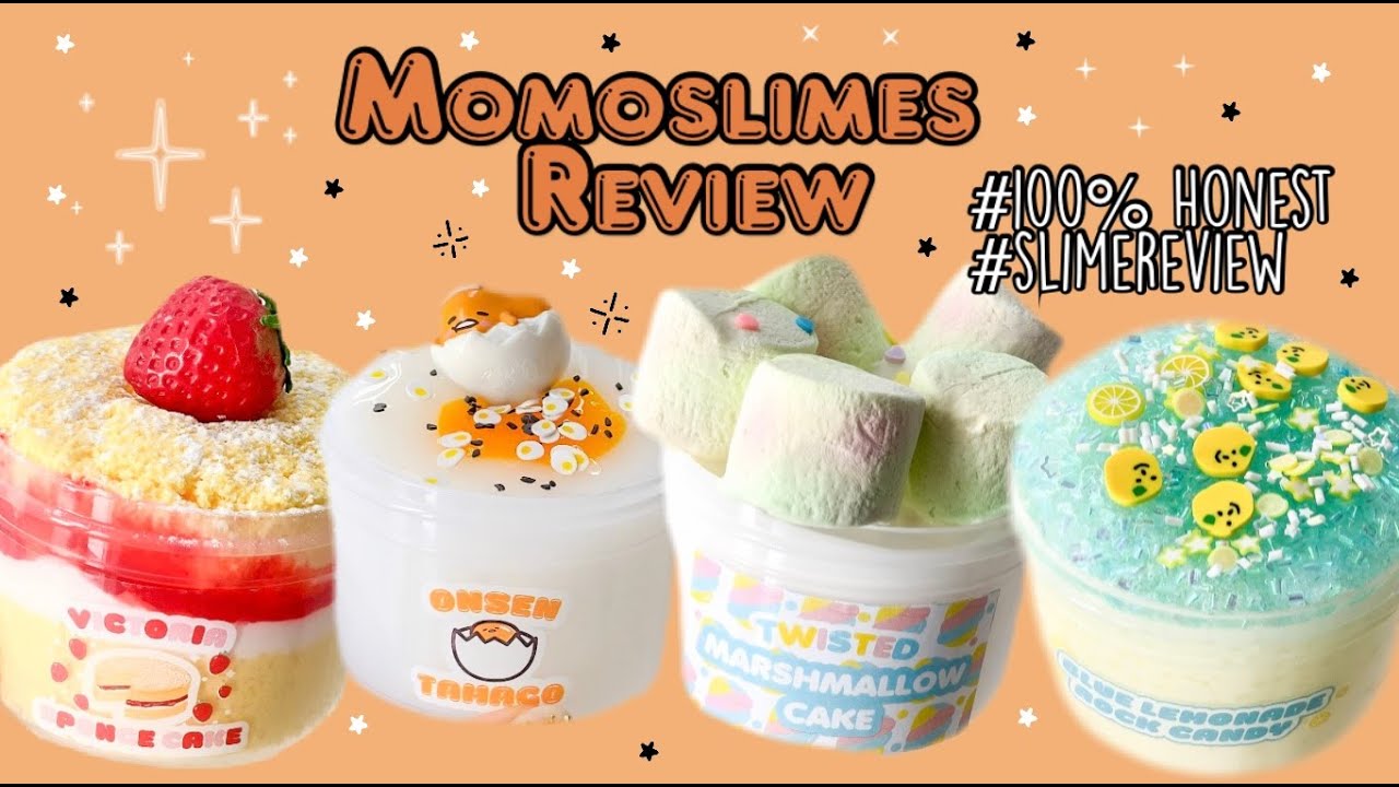 🍿100% Honest Slime Review! Momoslimes Review | 해외 슬라임 리뷰 | asmr