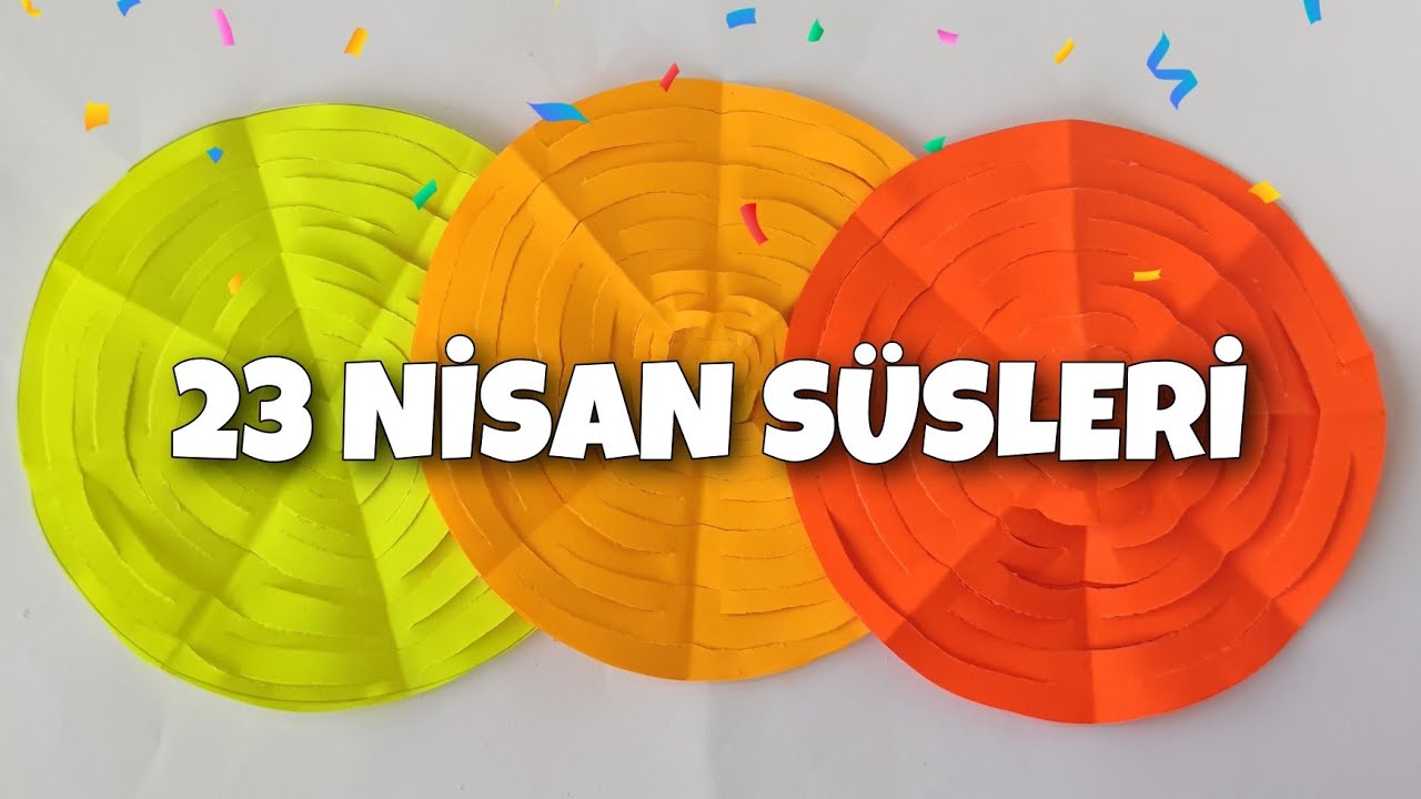 ÇOK KOLAY SÜS YAPIMI 🎉23 NİSAN SÜSLERİ